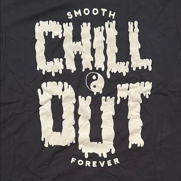 Smooth Sailing “Chill Out” Black Graphic T-Shirt, Size. XL, New Without Tags - Picture 4 of 6